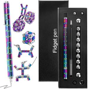 lot 10364 image: EWPJDK Magnet Fidget Pen Toys Fidget Toys Magnetic Pen Funny Pens Gifts for Teen Boys Teen Girls Gifts for Girls (Multicolor)