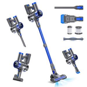 lot 11906 image: Ciogu Cordless Vacuum Cleaner, 33 KPA 45 Mins Vacuum Cleaners for Home, 8 in 1 Lightweight Self-Standing Stick Vacuum with Touch Screen, Ultra High-Power Brush for Pet HairPlush CarpetAll Floor