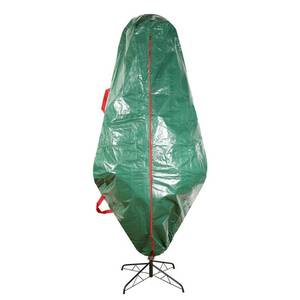 lot 11914 image: Sattiyrch Upright Christmas Tree Storage Bag �� Tear Proof Material for Extra Durability �� Holds up to 9 Foot Assembled Trees