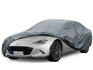 lot 11920 image: GUNHYI 16 Layers Car Cover for Sports Coupe Small Car Waterproof All Weather, Universal Fit Mazda MiataMX-5, BMW Z3, Honda S2000, Chrysler Crossfire, Saturn Sky, Pontiac Solstice etc.