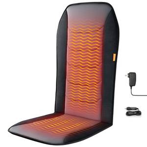 lot 11939 image: CARSHION Heated Seat Cover with Fast Heat & Plush Fabric, Longer Size and Expanded Heating Area to Relieve Fatigue for Office & Home