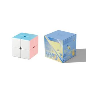 lot 12444 image: YJ 2x2 Speed Cube Macaron Stickerless