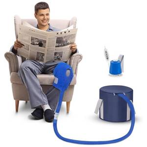 lot 13369 image: Cold Therapy Machine, Programmable Ice Machine for Knee Replacement Recovery & Sports Injuries - Portable Ice Therapy System with Smart Timer, 3 Intensity Levels, Pain Relief