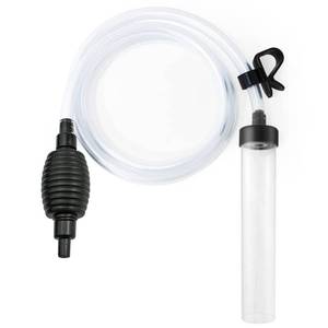 lot 14398 image: Laifoo 5ft Aquarium Siphon Vacuum Cleaner for Fish Tank Cleaning Gravel & Sand