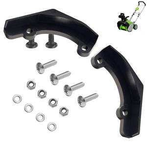 lot 14446 image: Pair of Snow Thrower Blower Wear Pads Compatible with Greenworks 40v 60v and 80v Snow Thrower Blower - - with Mounting Screws