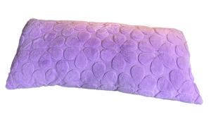 lot 15282 image: Comfort Bay Purple Circle Pattern Decorative Throw Pillow