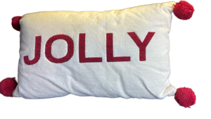 lot 15305 image: Magaschoni Home JOLLY Holiday Pillow