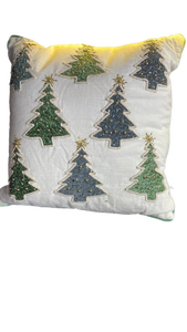 lot 15306 image: Secret Celebrity Holiday Tree Decorative Pillow
