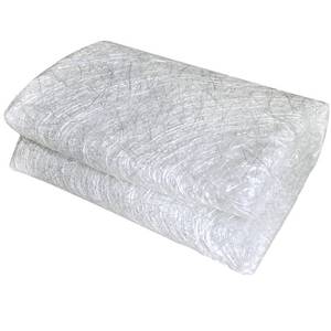 lot 16498 image: Fiberglass Mat, 4.4 Yards X 41 Wide Fiberglass Chopped Strand Mat, Strong Repair Function- Suit for Surfaces and Reinforces Repairs