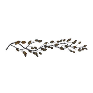 lot 1460 image: Metal Leaf Wall Decor
