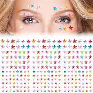 lot 4022 image: Colorful Star Shape Acrylic Beads