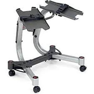 lot 7540 image: SelectTech Dumbbell Stand with Wheels