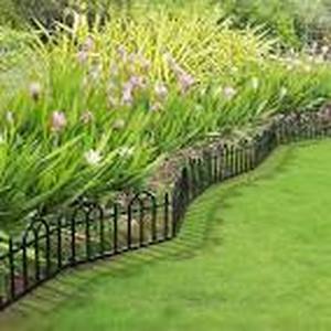 lot 7541 image: Black Garden Fence