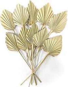 lot 10333 image: Second nature designs leaf stem decore