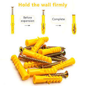 lot 10347 image: Bag full of 14 inch wall anchors