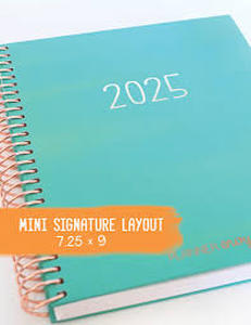 lot 12249 image: 2024-2025 Cheneyboo Turquoise Planner