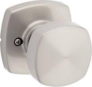lot 13351 image: Kwikset Signature Series Arroyo Door Knob - Satin Nickel (4)