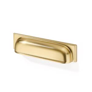 lot 1037 image: SAILING 10 Pack Cabinet Cup Handle- 5128mm Champagne Bronze Cabinet Cup Pulls Cabinet Handles Kitchen Hardware Bathroom Living Room Drawer pulls