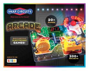 lot 1467 image: Snap Circuits ��Arcade��, Electronics Exploration Kit, Stem Activities for Ages 8, Full Color Project Manual (SCA-200)