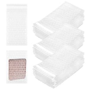 lot 1474 image: 300Pcs Bubble Wrap Bags for Packing, 3.15 x 4 Inch Double Wall Plastic Bubble Wrap Sleeves Clear Self Sealing Bubbles Shipping Bags for Small Business Moving Shipping Packaging Storage