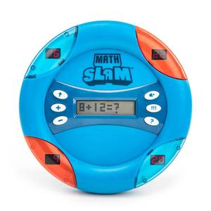 lot 2120 image: Educational Insights Math Slam - Interactive Math Games, Basic Algebra Game for Learning Addition and Subtraction, Handheld Kids Electronics, Self Teaching STEM Learning Tools for Kids Ages 5