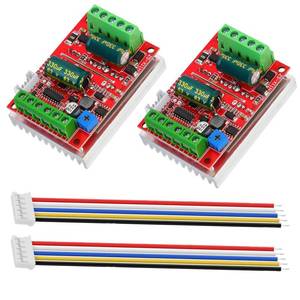 lot 2129 image: 2PCS DC 6-60V 400W BLDC Three-Phase Brushless Motor Controller PWM Hall Motor Control Driver Board 12V 24V 48V with ForwardReverseStopBrake Function