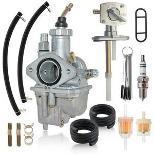 lot 4054 image: YFM225 Carburetor Fit for Yamaha Moto 4 YFM225 Timberwolf 250 YFB250 YFB250FW Grizzly 125 YFM125GH YFM125G carb with Fuel Petcock Switch