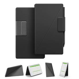 lot 4087 image: Ayotu Case for Remarkable Paper Pro Move 7.3 with Multi-Angle Stand, 11 Fit Smart Folio Cover with Auto WakeSleep  PU Leather Cover  Microfiber Lining  Strong Magnet(D-Leathers Black)