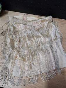 lot 4091 image: Maner Silverlight gold Fringe shirt