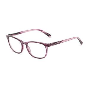 lot 4107 image: Foster Grant womens Elana Pop of Power Bifocal Style Blue Light Reading Glasses, Purple, 53mm US