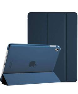 lot 4112 image: ProCase Smart Case for iPad Pro 9.7 Inch 2016, Ultra Slim Lightweight Stand Smart Case Shell with Translucent Frosted Back Cover for iPad Pro 9.7 Inch (A1673 A1674 A1675) -Navy