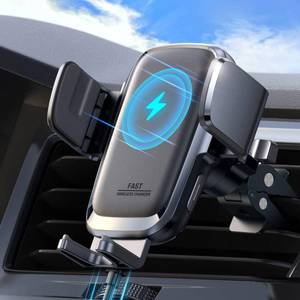 lot 4117 image: Wireless Car Charger, 15W Qi Fast Charging Auto Clamping Car Charger Phone Holder Mount, JOYROOM Cell Phone Holder Car Mount for iPhone 16 15 14 13 Pro Max Xs, Galaxy S24 Ultra, LG, Google