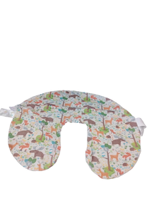 lot 6349 image: Woodland Animals Pattern Newborn Pillow Case