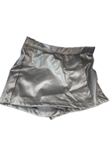 lot 6374 image: Just Quella Silver Metallic Hot Pants Size 8-10