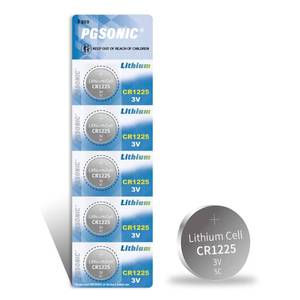 lot 6407 image: PGSONIC CR1225 3V Lithium Battery (4pcs)