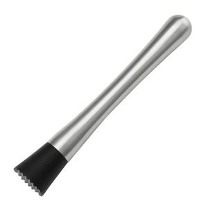 lot 6415 image: A8 Long Stainless Steel Cocktail Muddlers by HQY, Muddler