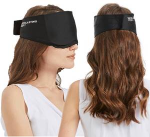 lot 6419 image: Everlasting Ice RX Cooling Eye Mask for Puffiness - Gel Eye Mask Reusable - Eye Ice Pack for Migraines, Sinus Pain, Sore Eyes & Face Ice Pack Therapy - with Adjustable Strap