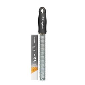 lot 8046 image: Microplane Premium Classic Series Zester 188, Black - Lemon Zester & Cheese Grater & Vegetable Grater - Citrus, Parmesan Cheese, Garlic, Ginger, Nutmeg, Chocolate - Stainless Steel Grater