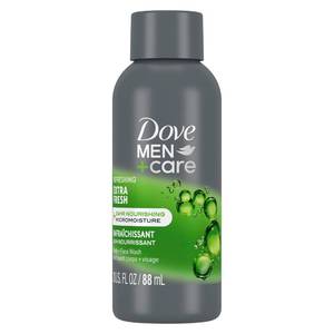 lot 10031 image: Dove MenCare Refreshing Extra Fresh with 24-Hour Nourishing Micromoisture Technology Body Wash for Men 3 oz