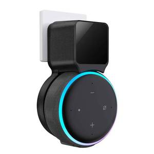 lot 10416 image: Maxonar Echo Dot Wall Mount Holder, Echo Dot Mount 3rd Generation Compatible with HomePod Mini, Clever Echo Dot Accessories with Built-in Cable Management Hide Messy Wires