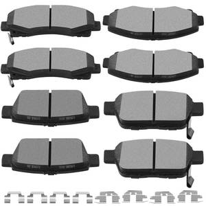 lot 11978 image: SCITOO Disc Brake Pads Sets Semi-Metal 8pcs Fit for 2006-2011 for Honda Ridgeline