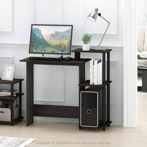 lot 13410 image: Furinno Efficient Wood Home Laptop Notebook Computer Desk in EspressoBlack