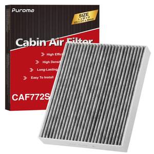 lot 14009 image: Puroma Cabin Air Filter with Activated Carbon, Replacement for CF12772, CP772, Ford Bronco, Bronco Sport, Escape, Explorer, Maverick, Mustang Mach-E, Ranger, Lincoln Aviator, Corsair, Nautilus