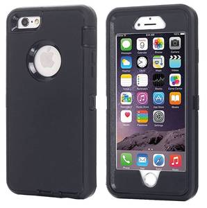 lot 14032 image: AICase iPhone 8 Plus7 Plus Case, Heavy Duty Full Body Dual Layer Armor Shockproof Water-Proof Case with Built in Screen Protector and Belt Clip (Black)