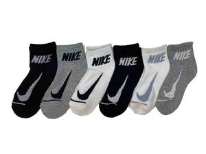 lot 14033 image: Nike 6-Pack Cushioned Ankle Socks