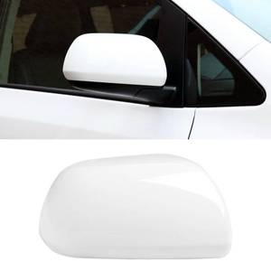lot 14470 image: Moonlinks Compatible with Toyota Sienna 2012 2013 2014 2015 2016 2017 2018 2019 2020 Right Passenger Side Mirror Cover Replacement, White Right Side Clip-on Mirror Cap Replaces for 87915-08021-A0