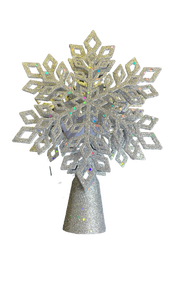 lot 15361 image: Brightown LED Snowflake Tree Topper