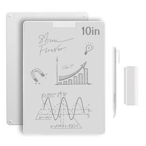 lot 16026 image: Portable Note Pad with Magnetic Pen & Eraser for Office Desk, Home, & School - Eco-Friendly Paperless Solution for Students Classroom Teacher Supplies
