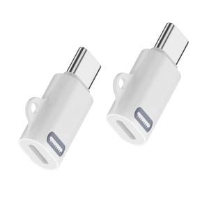 lot 16034 image: iPhone 15 Charging Adapter,MFi Certified USB C Male to Lightning Female Connector Type-C to 8 Pin PD Fast Charging Converter Data Sync for iPhone 15 15 Pro Max 15 Plus iPad Galaxy Pixel 2 Pack