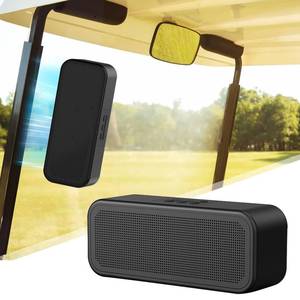 lot 16063 image: Golf Cart Speaker, Magnetic Golf Cart Speaker Bluetooth, Wireless Portable Speakers TWS Stereo Loud with Bass, IP67 Waterproof Dust-Proof Outdoor Speaker for Golf Cart EZGO, Club Cart & Yamaha